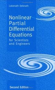 Tapa de Nonlinear partial differential equations for scientists and engineers