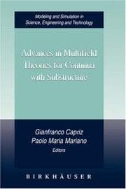 Tapa de Advances in multifield theories for continua with substructure
