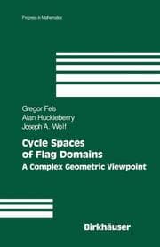 Tapa de Cycle spaces of flag domains