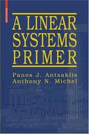 Tapa de A linear systems primer