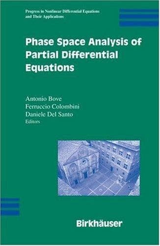 Tapa de Phase space analysis of partial differential equations