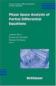 Tapa de Phase space analysis of partial differential equations