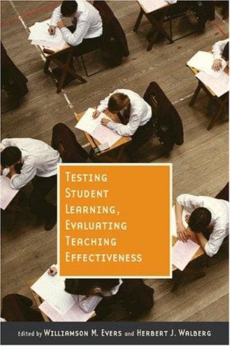 Tapa de Testing student learning, evaluating teaching effectiveness