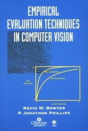 Tapa de Empirical evaluation techniques in computer vision