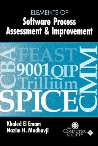 Tapa de Elements of Software Process Assessment & Improvement