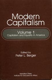 Tapa de Capitalism and equality in America