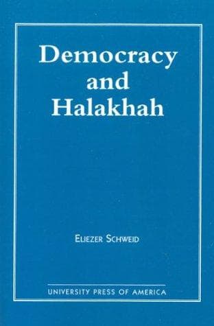 Tapa de Democracy and the Halakhah