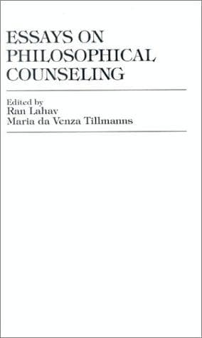 Tapa de Essays on philosophical counseling