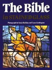 Tapa de The Bible in stained glass
