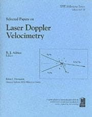 Tapa de Selected papers on laser doppler velocimetry
