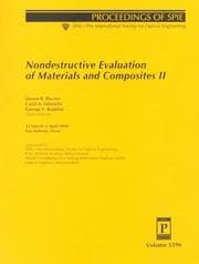 Tapa de Nondestructive Evaluation of Materials and Composites II