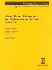 Tapa de Materials and electronics for high-speed and infrared detectors