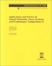 Tapa de Applications and science of neural networks, fuzzy systems, and evolutionary computation II
