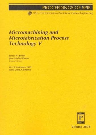 Tapa de Micromachining and microfabrication process technology V