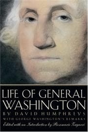Tapa de Life of General Washington