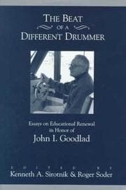 Tapa de The beat of a different drummer