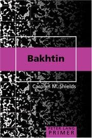 Tapa de Bakhtin Primer (Peter Lang Primers)