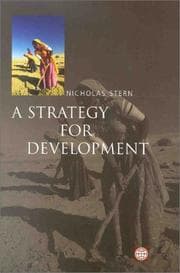Tapa de A strategy for development