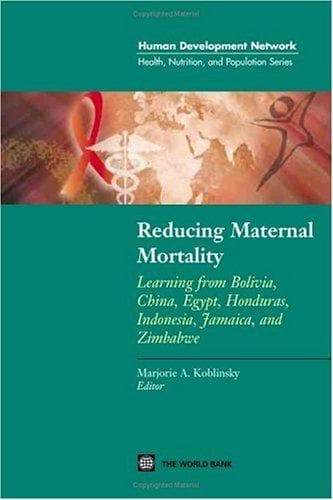 Tapa de Reducing Maternal Mortality