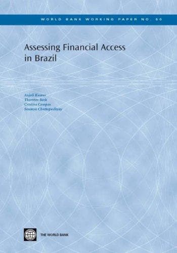 Tapa de Assessing financial access in Brazil