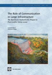 Tapa de The role of communication in large infrastructure