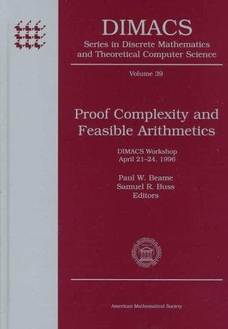 Tapa de Proof complexity and feasible arithmetics