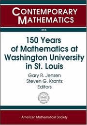 Tapa de 150 years of mathematics at Washington University in St. Louis