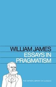 Tapa de Essays in Pragmatism