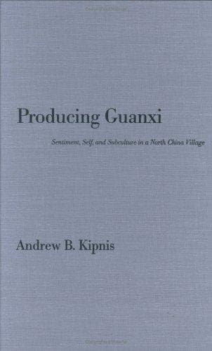 Tapa de Producing Guanxi