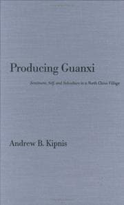Tapa de Producing Guanxi