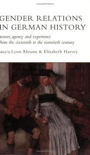 Tapa de Gender Relations in German History