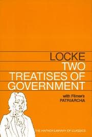 Tapa de TWO TREATISES OF GOVERNMENT WITH A SUPPLEMENT CONTAINING SIR ROBERT FILMER'S P