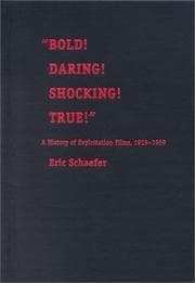 Tapa de Bold! Daring! Shocking! True!