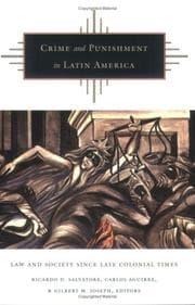 Tapa de Crime and Punishment in Latin America
