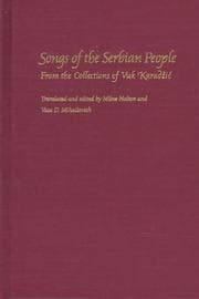 Tapa de Songs of the Serbian people