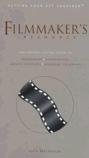 Tapa de Filmmaker's resource