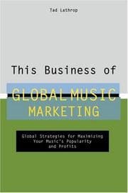 Tapa de This business of global music marketing
