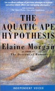 Tapa de Aquatic Ape Hypothesis (Condor Indep Voices)
