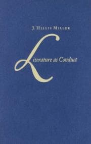 Tapa de Literature as conduct