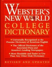 Tapa de Webster's New World College Dictionary