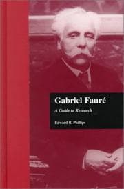 Tapa de Gabriel Faur