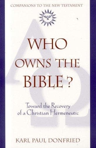 Tapa de Who Owns the Bible?