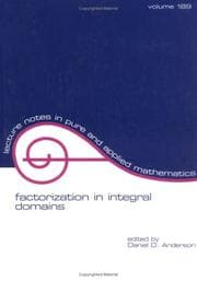 Tapa de Factorization in integral domains