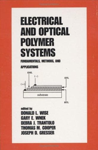 Tapa de Electrical and optical polymer systems