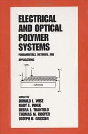 Tapa de Electrical and optical polymer systems