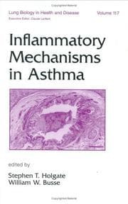 Tapa de Inflammatory mechanisms in asthma