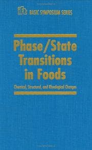 Tapa de Phase/State Transitions in Foods (Ift Basic Symposium)