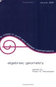 Tapa de Algebraic geometry