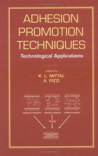 Tapa de Adhesion promotion techniques