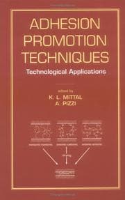 Tapa de Adhesion promotion techniques